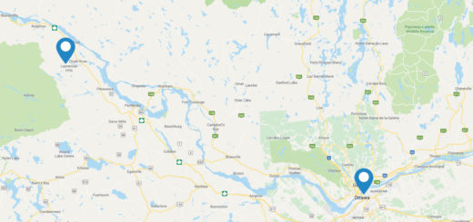 [:en]A map of Ottawa showing the locations of the scientific tours[:]