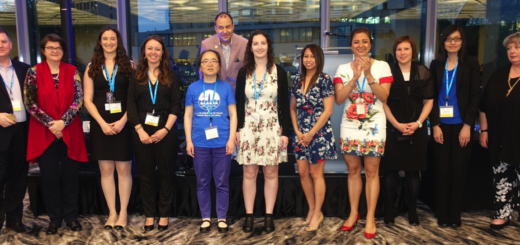 [:en]Front row (left to right): Christopher Clement (co-chair), Liz Krivonosov, Julie Leblanc, Julie Burtt, Jing Chen, Laura Close, Edna Sacay, Mojgan Soleimani, Nathalie Gadbois, Adelene Gaw, and Sue Singer; back row: Ali Shoushtarian (chair). Missing: Barry Hauck, Chunsheng Li, Roger Hugron, Din Lal, Alex Wolf, and Leah Shuparski-Miller.[:]