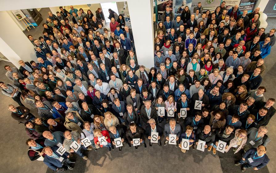 Participants at the EURADOS Annual Meeting, which took place February 11 to 14, 2019, in Łódź, Poland.