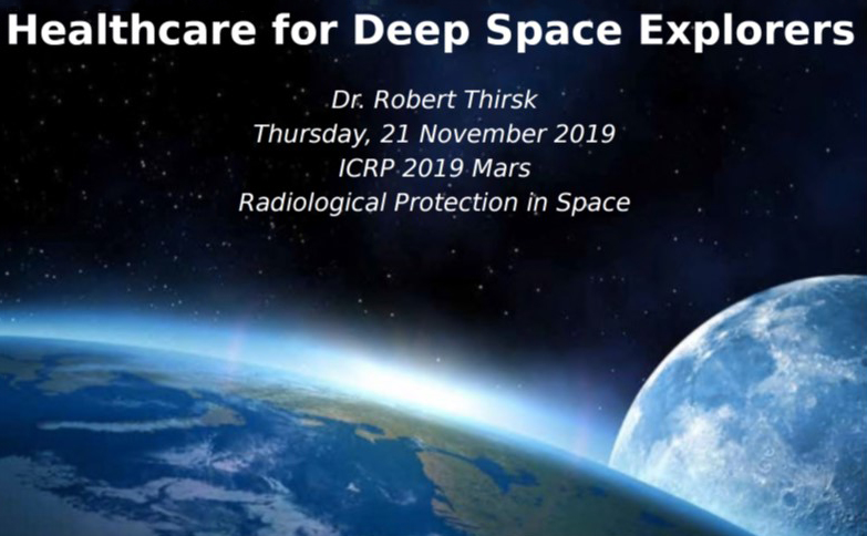 Notice for "Healthcare for Deep Space Explorers"
