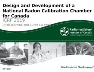 Notice about "Design and Development of a National Radon Calibration Chamber for Canada"