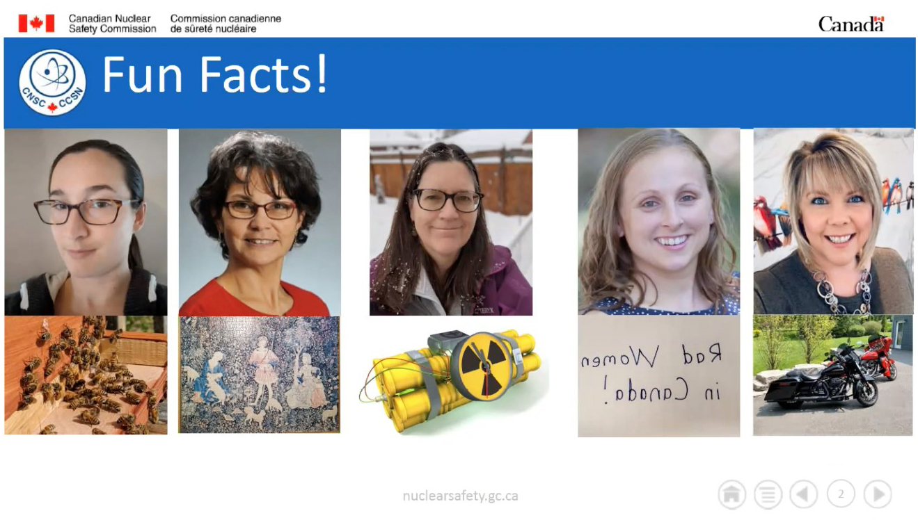 Julie Leblanc, Haidy Tadros, Debora Quayle, Diana Moscu, and Lisa McBride