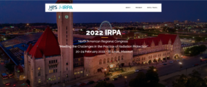 An ad for IRPA 2022