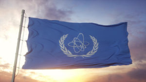 Flag of International Atomic Energy Agency (IAEA)