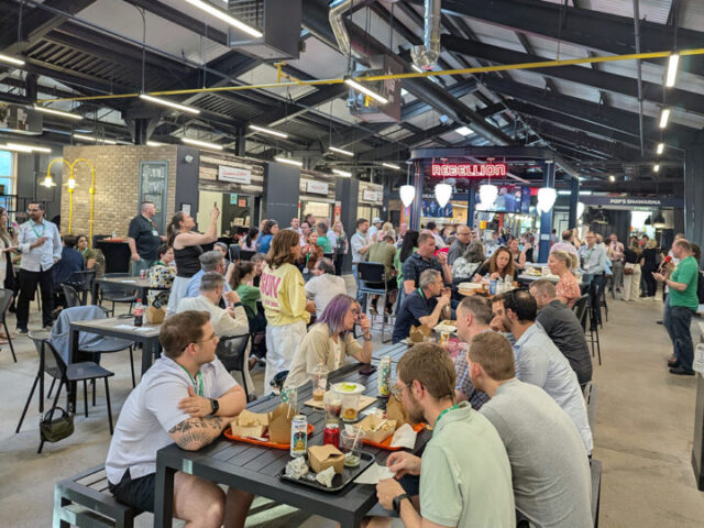 Dinner out at the Gather Local Marketplace / Souper au Gather Local Marketplace